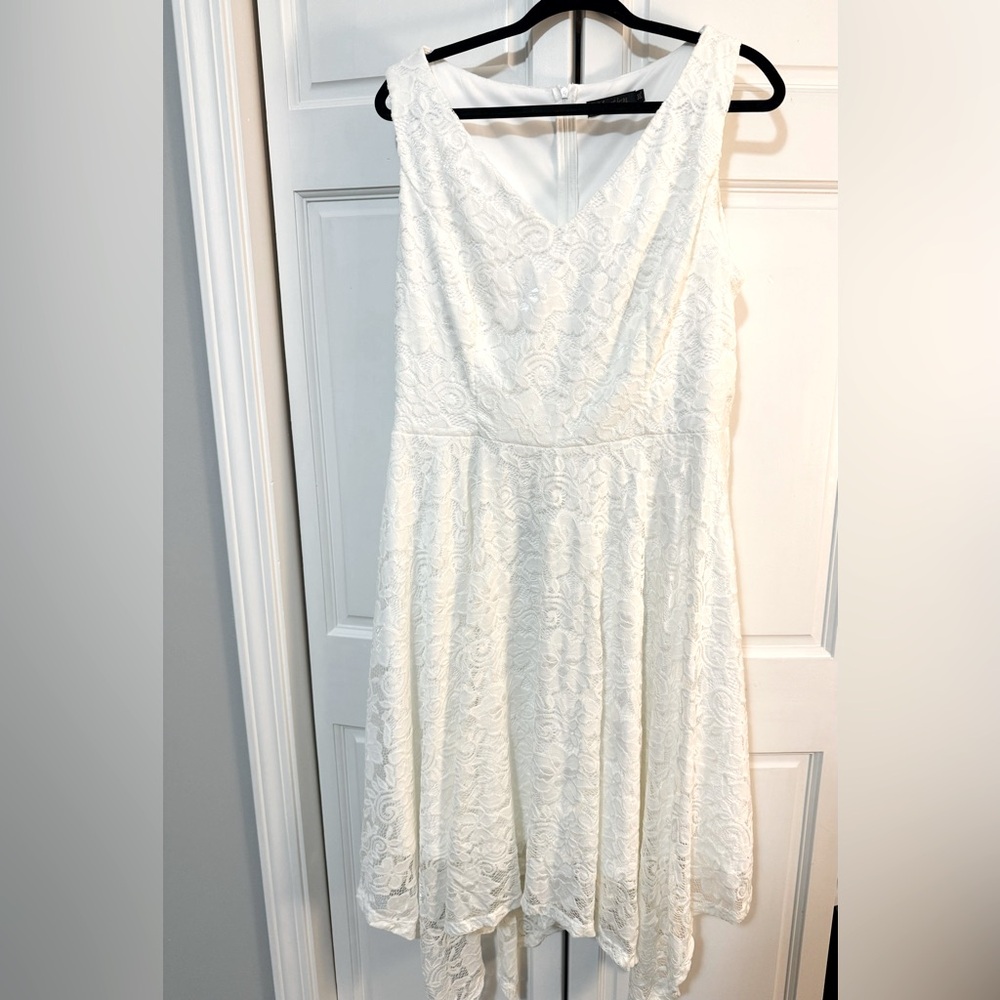 White Lace Dress